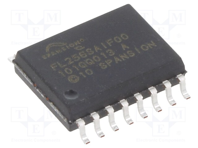 FLASH memory; 256Mbit; SPI; 133MHz; 2.7÷3.6V; SO16; serial