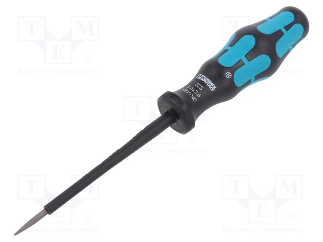 Screwdriver; insulated; slot