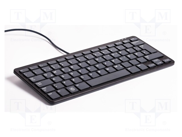 Keyboard; USB A-USB B micro cable,keypad; Colour: black-gray