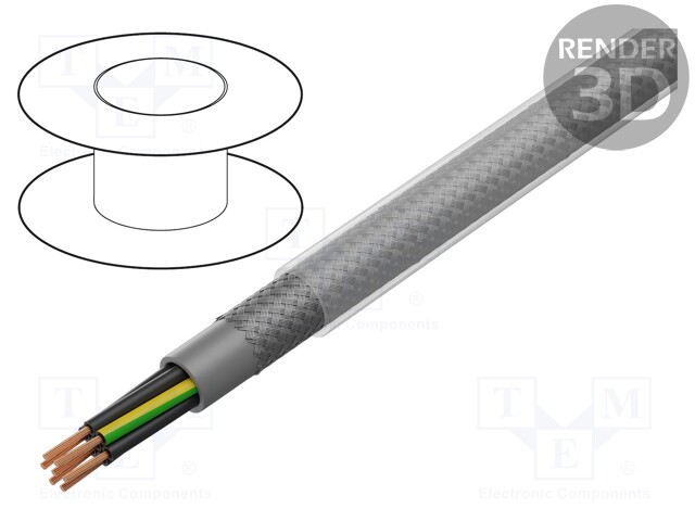 Wire; ÖLFLEX® CLASSIC 110 SY; 5G0.75mm2; PVC; transparent