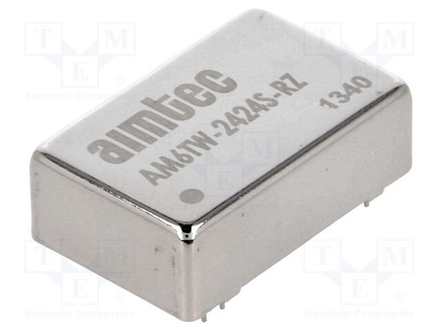 Converter: DC/DC; 6W; Uin: 9÷36V; 24VDC; Iout: 250mA; DIP24; 26g