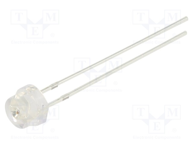 LED; 4.8mm; orange; 2000÷3000mcd; 100°; Front: convex; 1.8÷2.6V