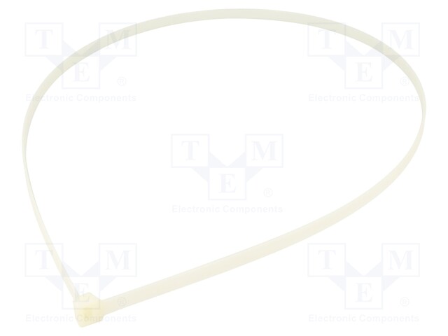 Cable tie; L: 1020mm; W: 9mm; polyamide; 800N; natural; Ømax: 295mm