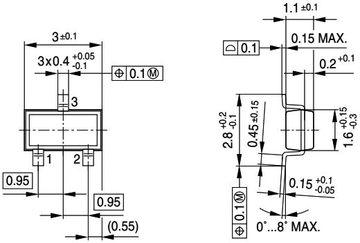 Sensor: Hall; latch; Case: SC59; Range: -19÷19mT; Usup: 2.7÷18VDC