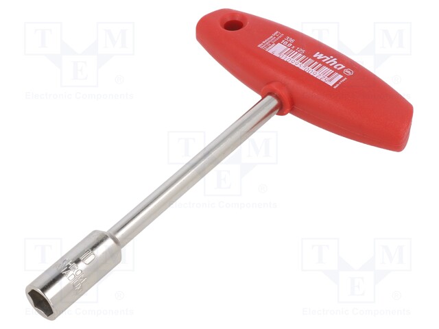 Key; socket spanner; HEX 10mm; Chrom-vanadium steel