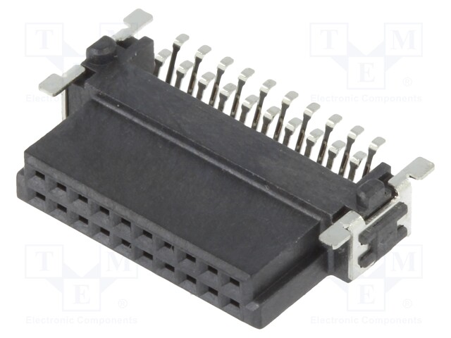 Connector: PCB to PCB; female; PIN: 20; 1.27mm; -55÷125°C; UL94V-0