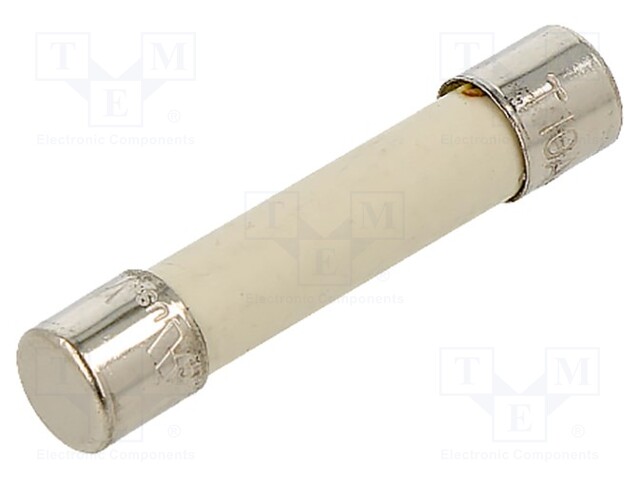 Fuse: fuse; time-lag; 10A; 440VAC; ceramic,cylindrical; 6,3x32mm