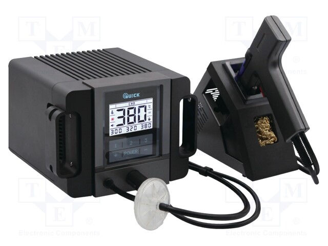 Desoldering station; 200W; 300÷500°C; 230VAC; Display: LCD