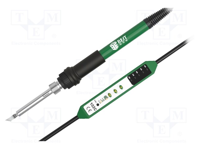 Soldering iron: with htg elem; 60W; 230V; Plug: EU; 280÷480°C