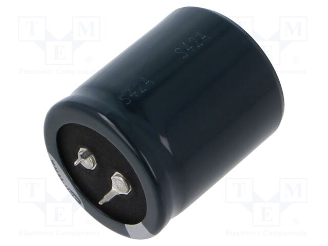 Capacitor: electrolytic; SNAP-IN; 470uF; 400VDC; Ø35x40mm; ±20%