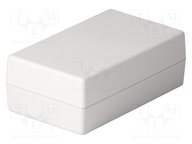 Enclosure: multipurpose; X: 95mm; Y: 158mm; Z: 57mm; ABS; ivory; IP40