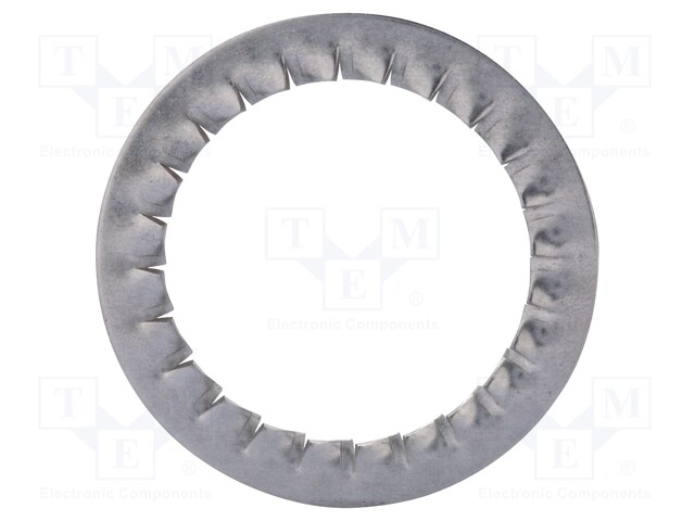 Washer; internally serrated; NPT 3/4"; D=42mm; h=1.5mm