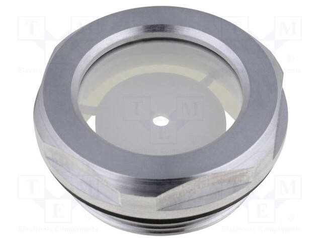 Level indicator; Inspect.hole dia: 32mm; M42; Mat: aluminium