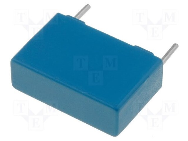 Capacitor: polypropylene; X2; 150nF; 15mm; ±20%; 6x12x18mm; 305VAC