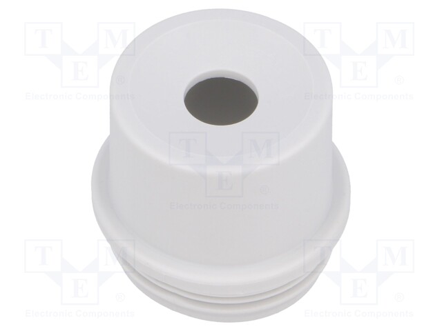 Grommet; TPE (thermoplastic elastomer); grey; -35÷60°C; UL94HB