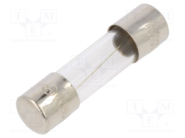 Fuse: fuse; 2A; 250VAC; glass; 20x5.2mm; bulk