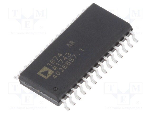 A/D converter; 12bit; 100ksps; SO28-W