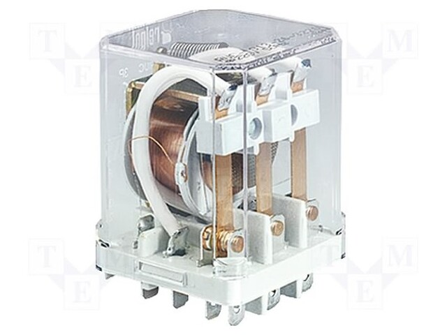 Relay: electromagnetic; 3PDT; Ucoil: 48VDC; 16A/250VAC; 16A/24VDC