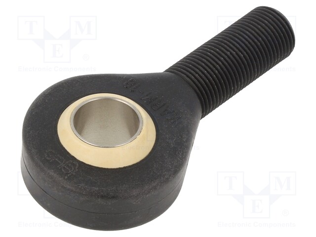 Ball joint; Øhole: 18mm; Thread: M18; Mat: igumid G; Pitch: 1,5