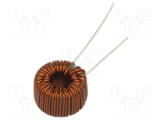 Inductor: wire; THT; 125uH; 2A; 100mΩ; -25÷105°C