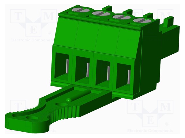 Connector: pluggable terminal block; plug; female; straight; 300V