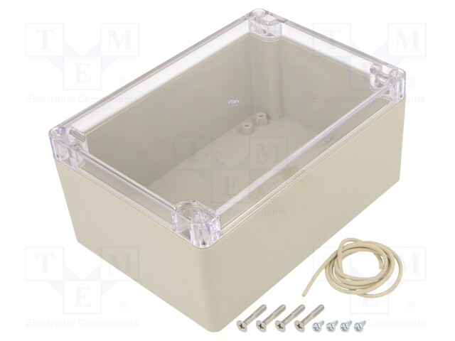 Enclosure: multipurpose; X: 121mm; Y: 171mm; Z: 80mm; Ritec; ABS; IP65