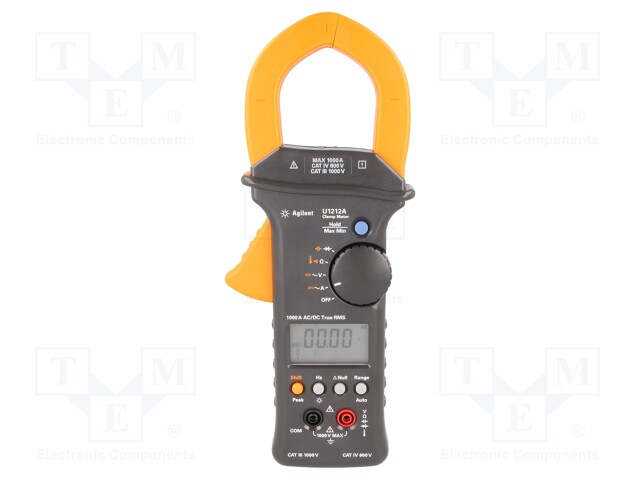 AC/DC digital clamp meter; LCD (4000); I DC: 40/400/1000A; 52mm