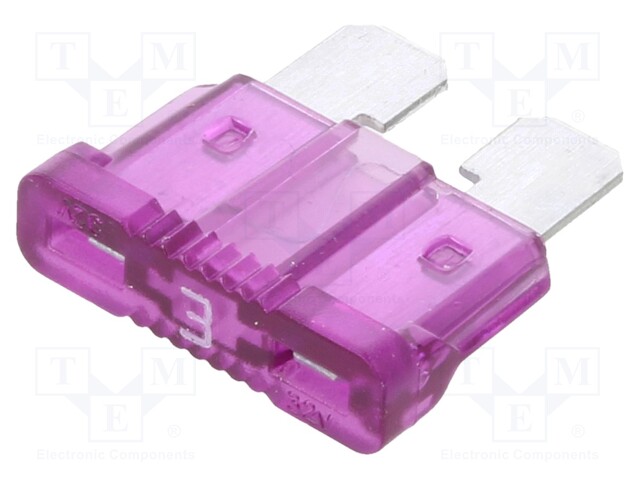 Fuse: fuse; 3A; 32VDC; automotive; 19.1mm