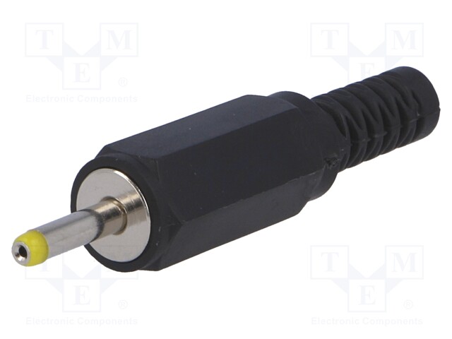 Plug; DC supply; female; 2,35/0,7mm; 2.35mm; 0.7mm; Sony; for cable