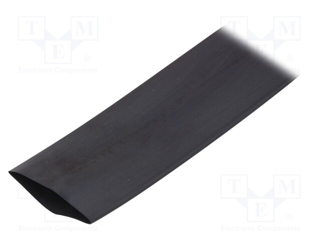 Heat shrink sleeve; glueless; 2: 1; 51mm; L: 35m; black