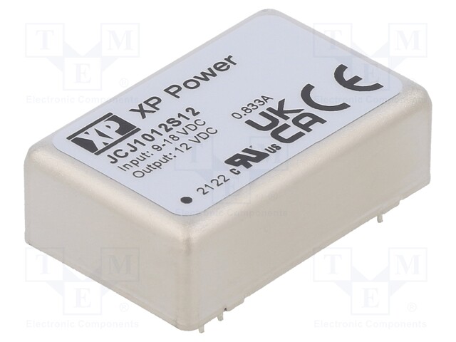 Converter: DC/DC; 10W; 12VDC; OUT: 1