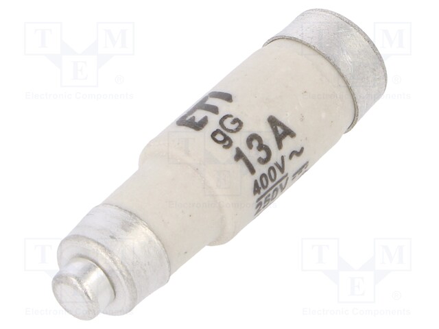 Fuse: fuse; gG; 13A; 400VAC; 250VDC; ceramic; D01; D0