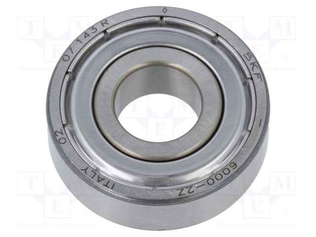 Bearing: ball; Øint: 10mm; Øout: 26mm; W: 8mm; bearing steel