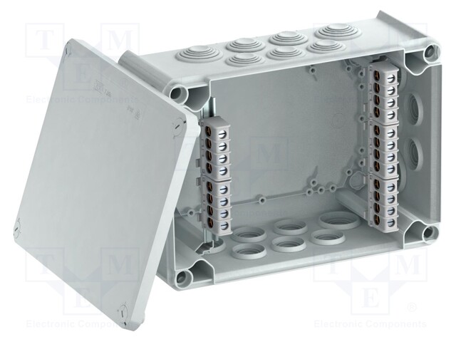 Enclosure: junction box; X: 201mm; Y: 285mm; Z: 120mm; IP66