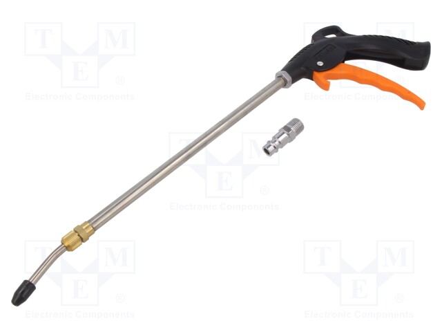 Air blow gun; pneumatic,telescopic; Mounting: 1/4"; 6÷8bar