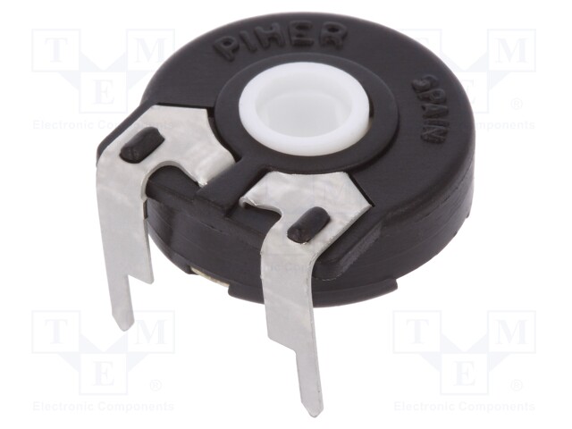 Potentiometer: mounting; single turn,horizontal; 1MΩ; 250mW; ±30%