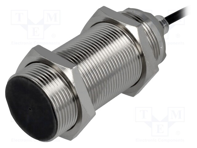 Sensor: inductive; Output conf: PNP / NO; 0÷15mm; 10÷30VDC; M30