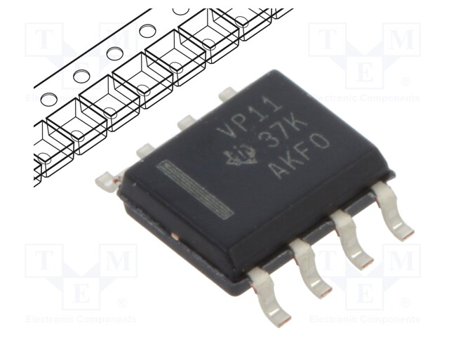 IC: interface; transceiver; half duplex,RS485; 10000kbps; SOIC8