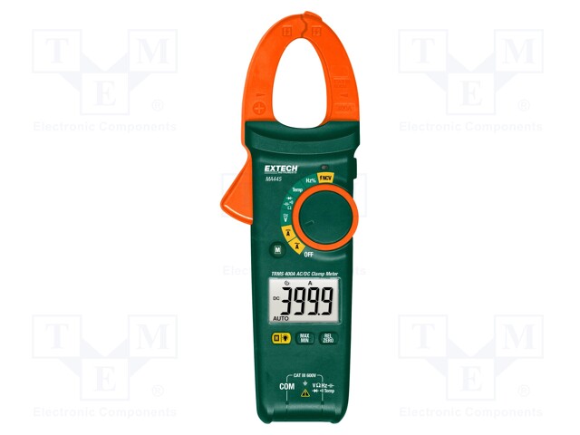 AC/DC digital clamp meter; Øcable: 30mm; Sampling: 3x/s; True RMS