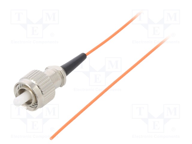 Optic fiber pigtail; OM2; FC/UPC; 2m; LSZH; orange; Wire dia: 0.9mm