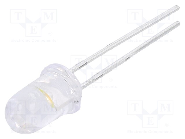 LED; 5mm; white warm; 14250÷28500mcd; 15°; 20mA; 2.8÷3.6V