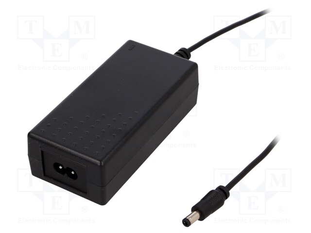 Power supply: switched-mode; 12VDC; 5.42A; Out: 5,5/2,5; 65W