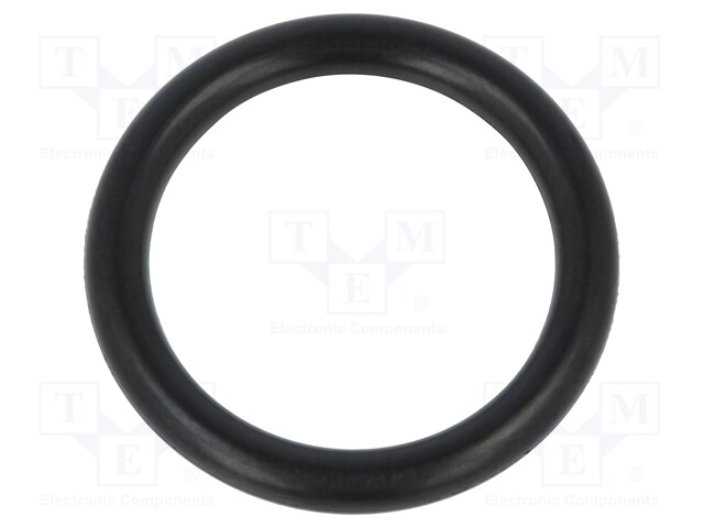 O-ring gasket; NBR; D: 3mm; Øint: 19mm; black; -30÷100°C