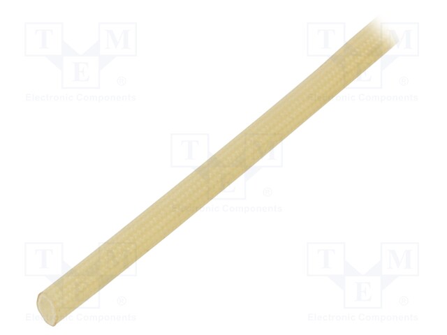 Insulating tube; natural; -20÷155°C; Øint: 2.5mm; L: 100m