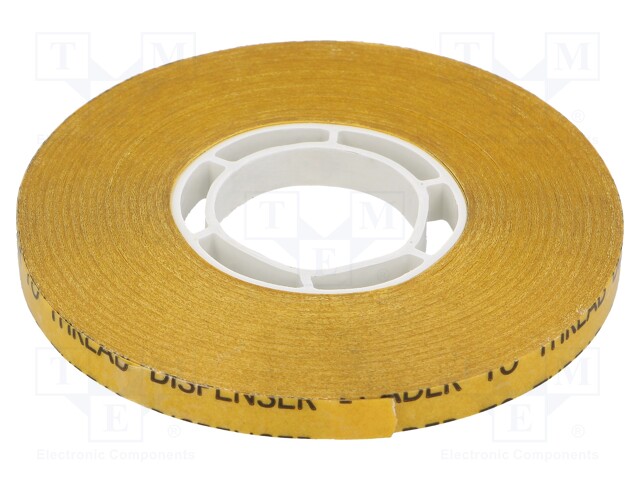 Tape: fixing; W: 6mm; L: 33m; D: 0.05mm; transparent; -30÷110°C