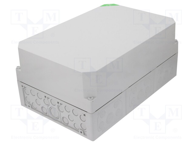 Enclosure: junction box; X: 300mm; Y: 450mm; Z: 209mm; polycarbonate