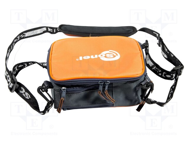 Bag; MRU-30-ENG,MRU-30-PL; Colour: orange,grey; Mat: fabric; 1pcs.