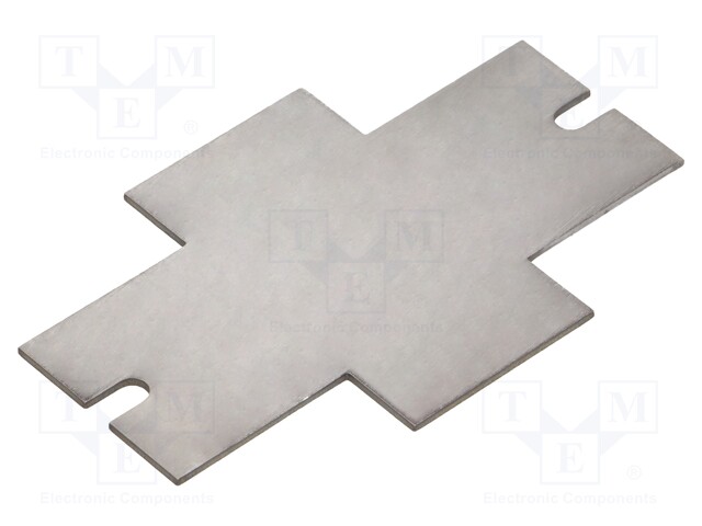Mounting plate; stainless steel; SSJ1