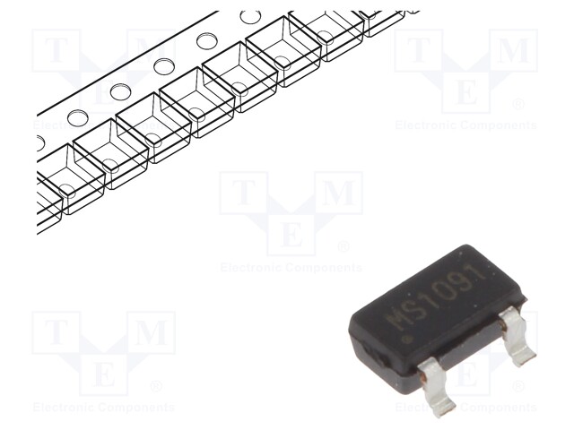 Sensor: magnetic field; Usup: 1.7÷5.5VDC; -40÷85°C; 2.9x1.6x1.2mm