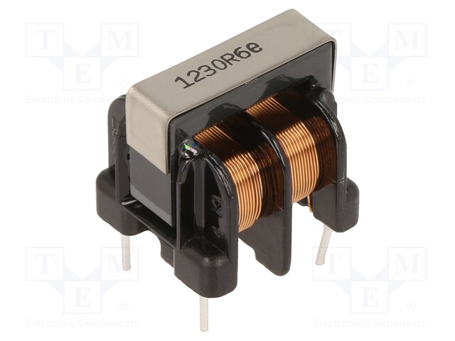 Inductor: wire; THT; 12mH; 600mA; 1.2Ω; 18x16x17.5mm; vertical